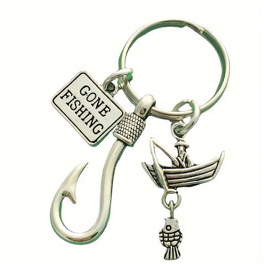 Gone Fishin' Keychain