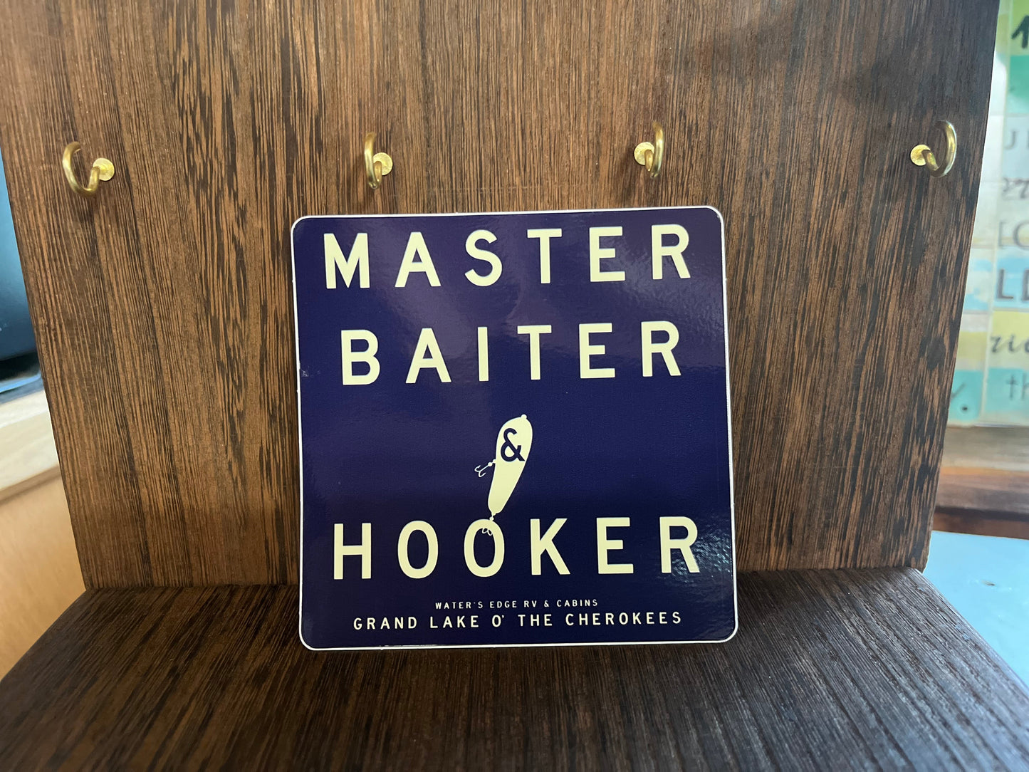 Master Baiter & Hooker Water's Edge Grand Lake Sticker