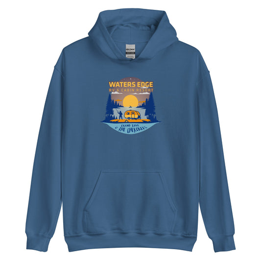 Water's Edge Rv & Cabins Logo Unisex Hoodie