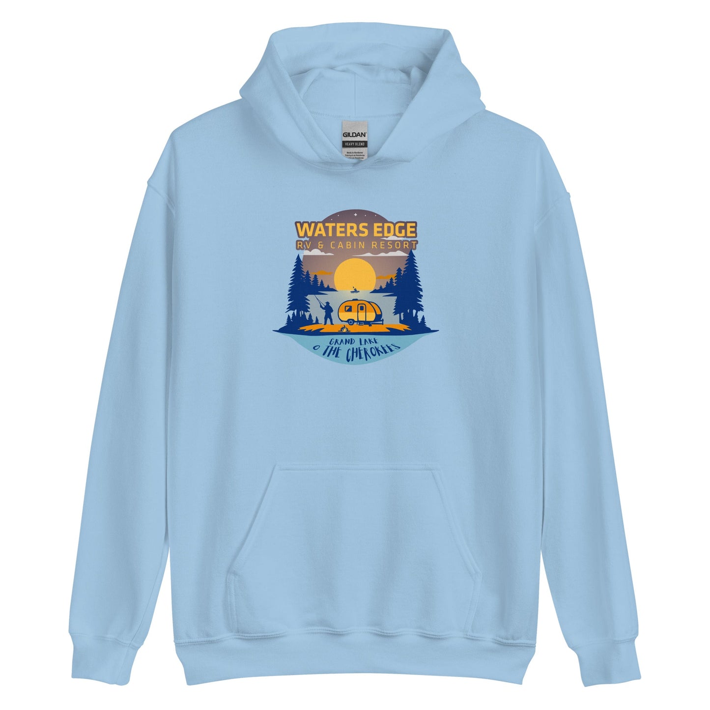 Water's Edge Rv & Cabins Logo Unisex Hoodie