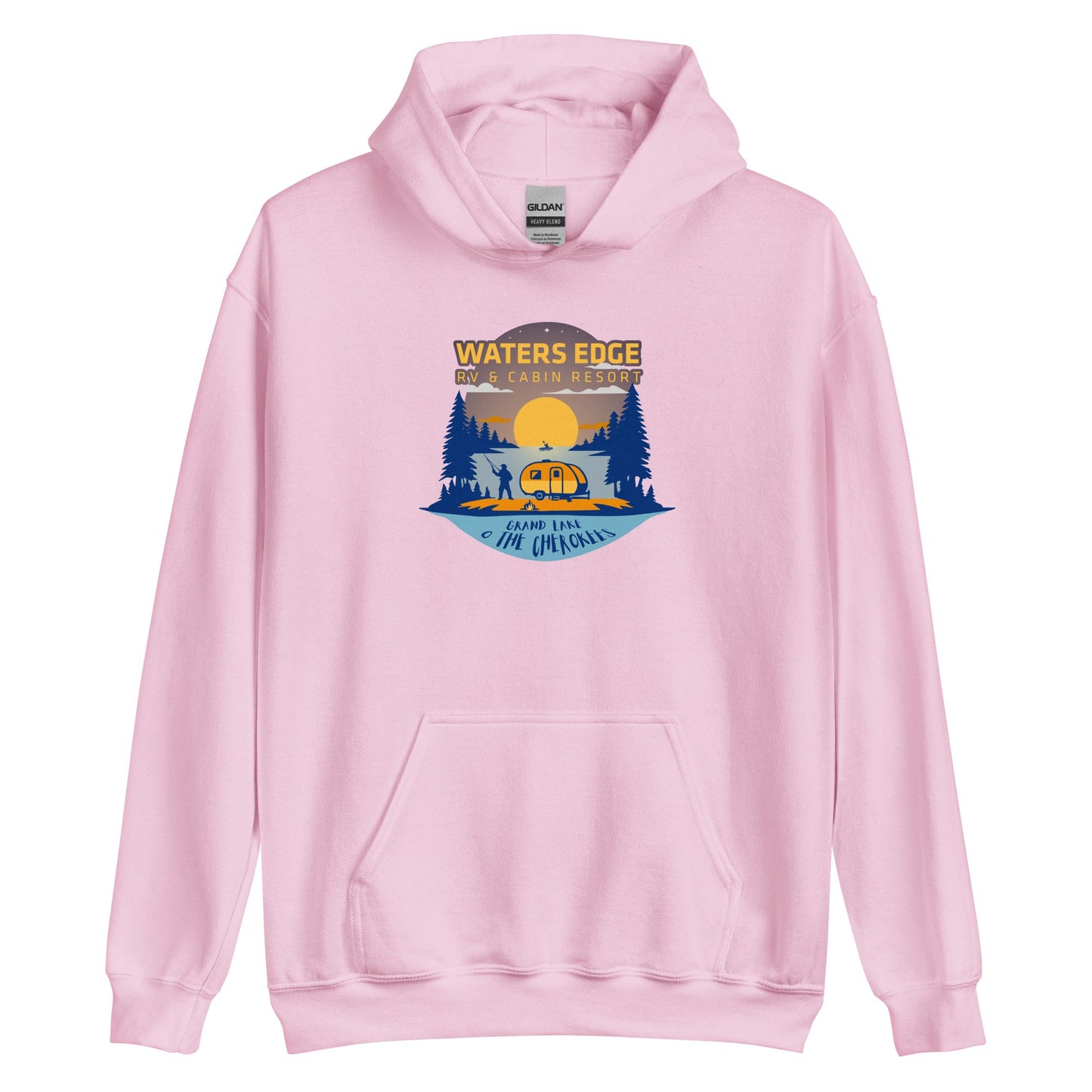 Water's Edge Rv & Cabins Logo Unisex Hoodie