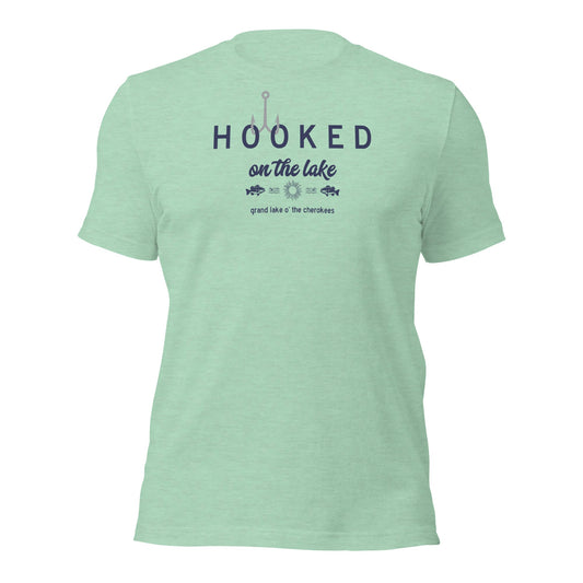 Hooked on the Lake Grand Lake O' the Cherokees Unisex T-Shirt