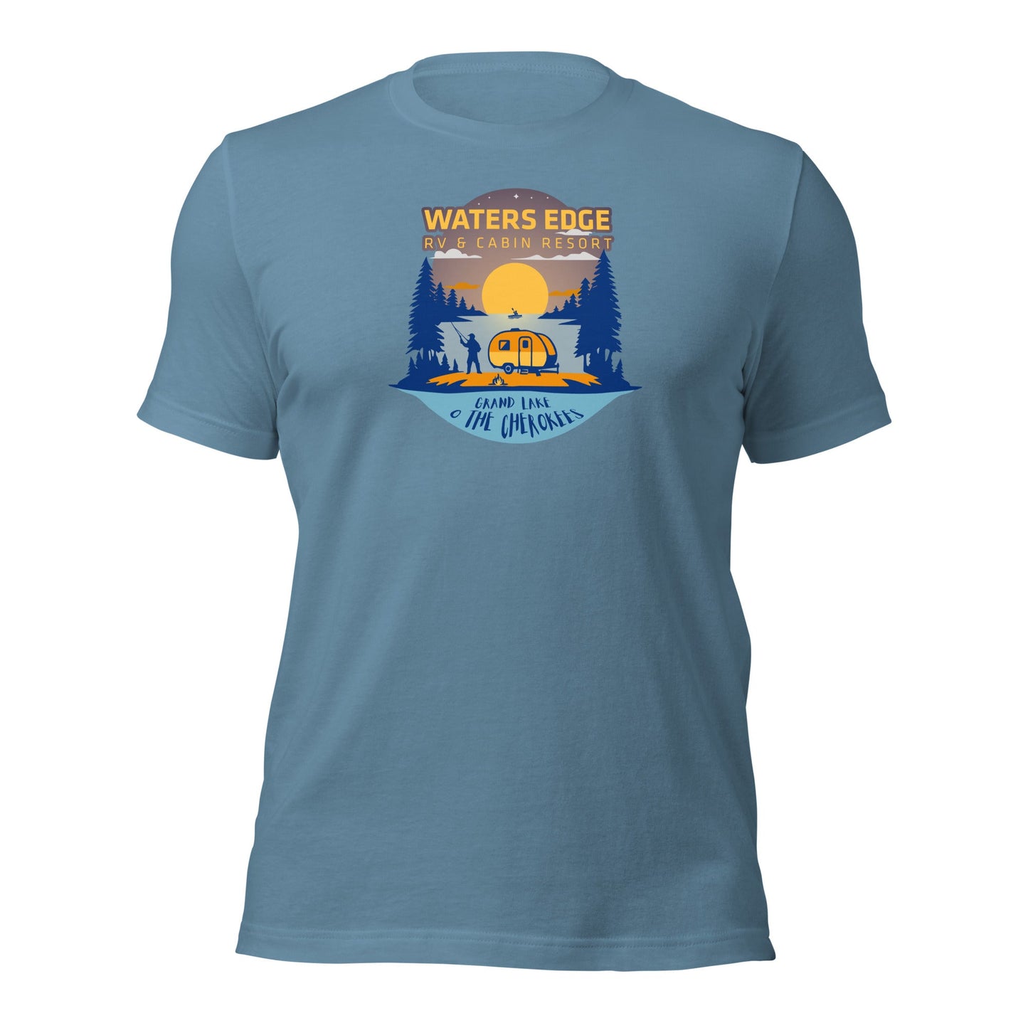 Water's Edge RV & Cabin Logo Unisex T-Shirt